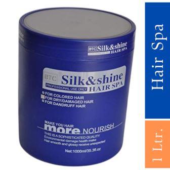 BTC Silk and Shine Hair Spa Price 1 Liter