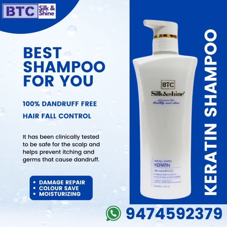 BTC Silk and Shine Keratin Shampoo