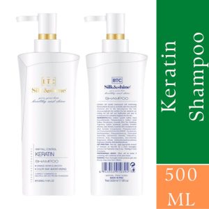 BTC Silk and Shine Keratin Shampoo 500ml