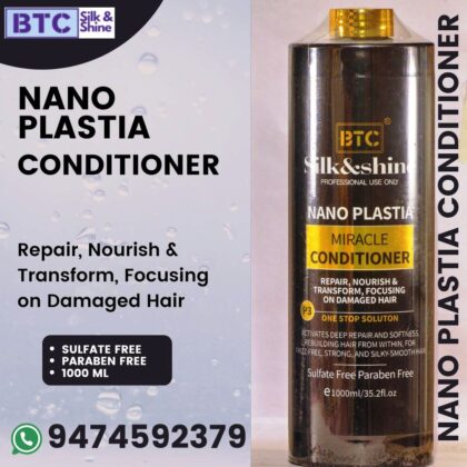 BTC Silk and Shine Nano Plastia Conditioner 1000 ml