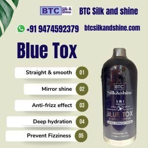 btc blue tox silk and shine (1000ml)