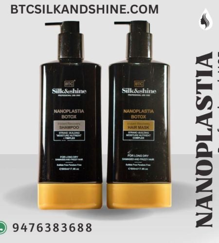 BTC Silk and Shine Nanoplatia Hair Mask